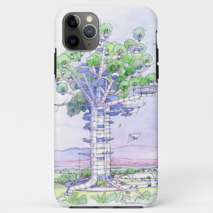 Funda Para iPhone 11 Pro Max Ciudad arbórea
