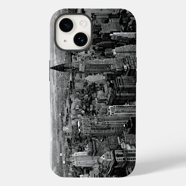 Funda De Case-Mate Para iPhone Ciudad de Nueva York (Reverso )