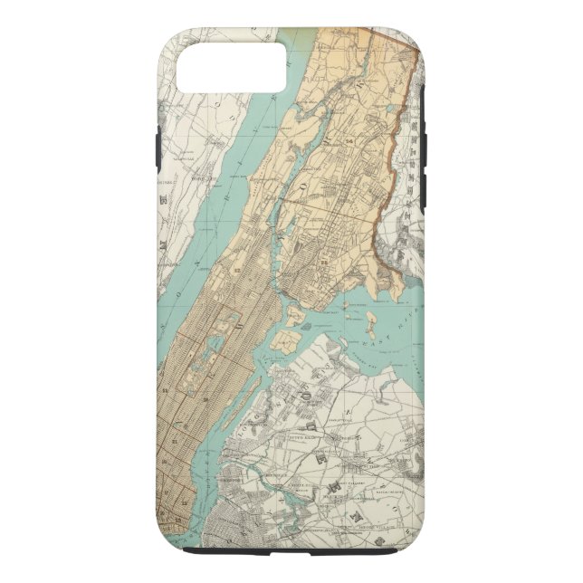 Funda De Case-Mate Para iPhone Ciudad de NY, Brooklyn (Reverso)