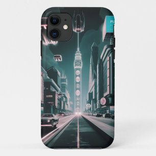 Funda Para iPhone 11 Ciudad del futuro