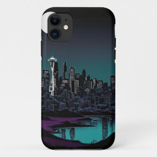 Funda Para iPhone 11 ciudad nocturna