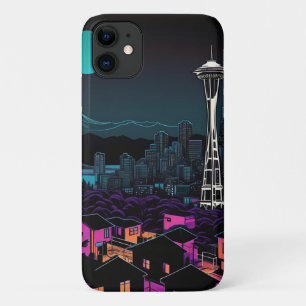 Funda Para iPhone 11 ciudad nocturna