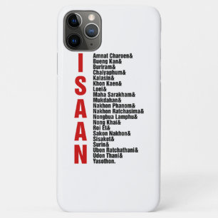 Funda Para iPhone 11 Pro Max Ciudades de Isaán, Tailandia