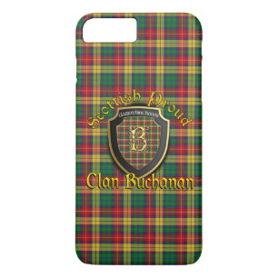 Funda Para iPhone 8 Plus/7 Plus Clan Buchanan Escocia Orgulloso iPhone 7