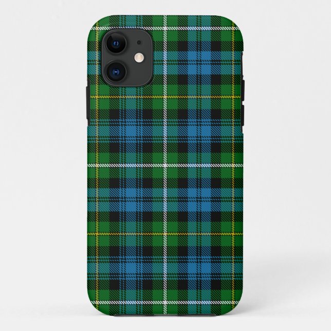 Funda De Case-Mate Para iPhone Clan Campbell De Argyll Tartan Plaid (Reverso)
