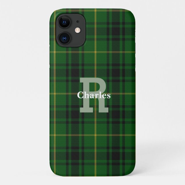Funda De Case-Mate Para iPhone Clan clásico MacArthur Plaid (Reverso)