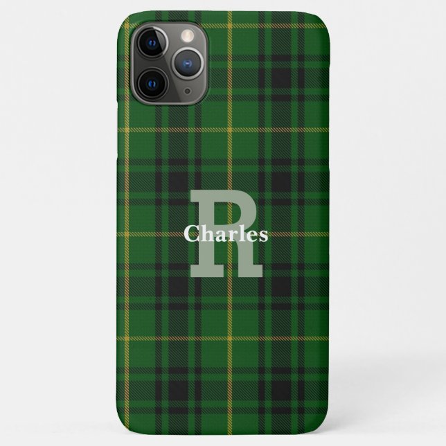 Funda De Case-Mate Para iPhone Clan clásico MacArthur Plaid (Reverso)