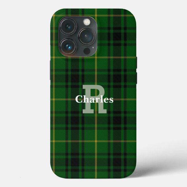 Funda De Case-Mate Para iPhone Clan clásico MacArthur Plaid (Reverso )