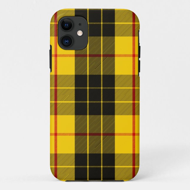 Funda De Case-Mate Para iPhone Clan escocés MacLeod Tartan Plaid (Reverso)
