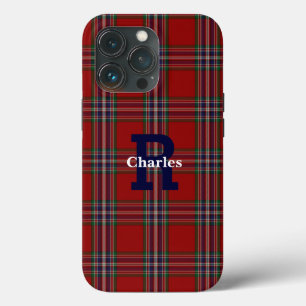 Funda Para iPhone 13 Pro Clan MacFarlane Plaid Personalizado
