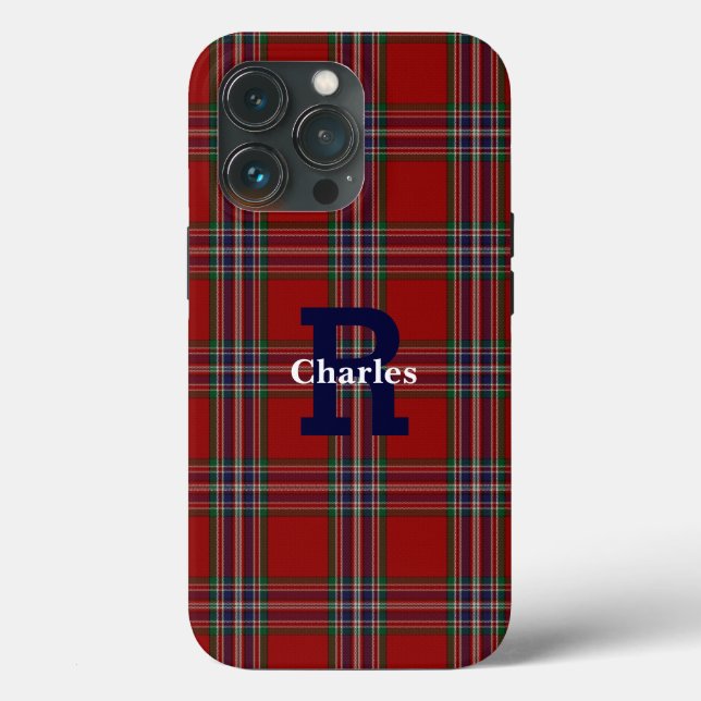 Funda De Case-Mate Para iPhone Clan MacFarlane Plaid Personalizado (Reverso )