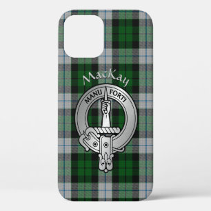 Funda Para iPhone 12 Clan MacKay Escudo & Vestido Tartán