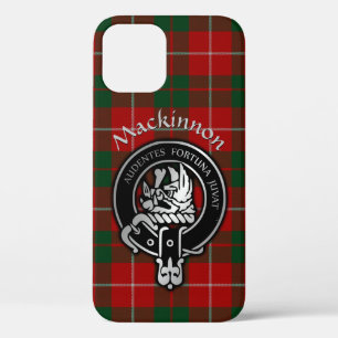 Funda Para iPhone 12 Clan MacKinnon Escudo y Tartán