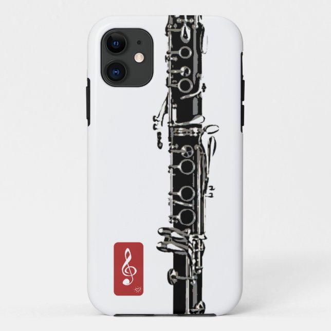 Funda De Case-Mate Para iPhone Clarinet (Reverso)