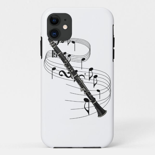 Funda De Case-Mate Para iPhone Clarinet (Reverso)