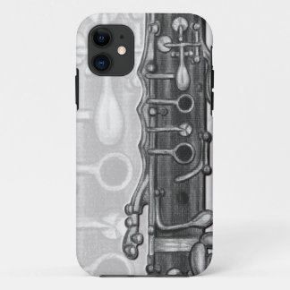 Funda Para iPhone 11 Clarinet en caso del iPhone 5/5S del carbón de