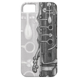 Funda Para iPhone 11 Clarinet en caso del iPhone 5/5S del carbón de