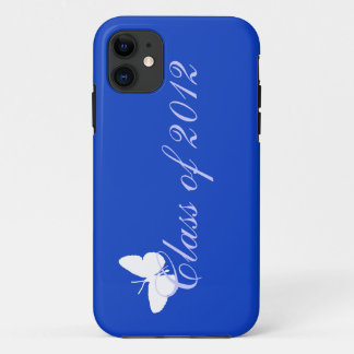 Funda Para iPhone 11 Clase de 2012 - mariposa azul