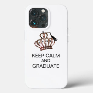 Funda Para iPhone 13 Pro Clase de 2022 - "Mantener la calma y graduarse"