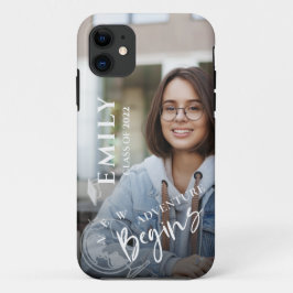 Funda Para iPhone 11 Clase de 2024 Foto de inicio de nueva aventura de 