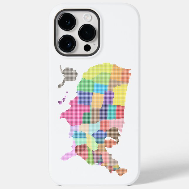Funda De Case-Mate Para iPhone Clásico de regalo turístico especial de los Estado (Reverso )