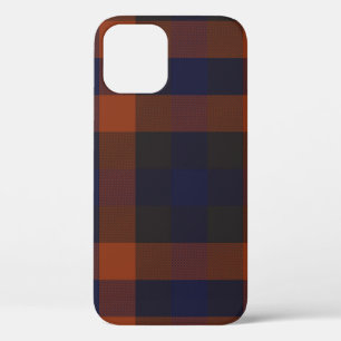 Funda Para iPhone 12 Clásico de Tartán sin costura.