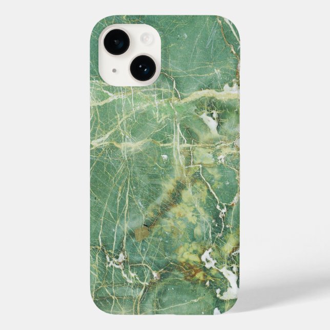 Funda De Case-Mate Para iPhone Clásico Green Marble Patrón iPhone / Android (Reverso )