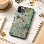 title_seo2 Clásico patrón floral de cachemira turquesa azul o<br><div class="desc">Hermoso patrón contemporáneo de flores de cachemira vintage con relieve en colores turquesa acuático, verde azulado, marrón taupe y marrón. Diseño hipster ornamentado, funky, moderno y caprichoso para la fashionista artística elegante y refinada o la diva de la moda artística, tendencia popular, estilo artístico retro vintage, nouveau deco o amante...</div>