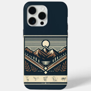 Funda Para iPhone 15 Pro Max Clásico/vintage al aire libre/salvaje