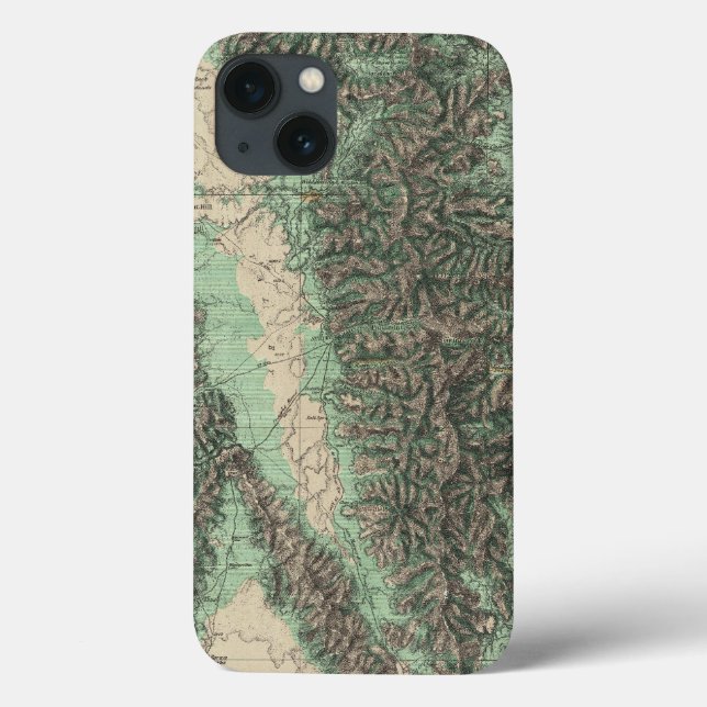 Funda De Case-Mate Para iPhone Clasificación de Tierras de California Oriental (Reverso)