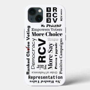Funda Para iPhone 13 Clasificar las palabras de elección de voto Funda-