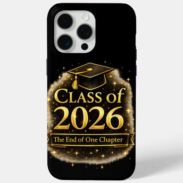 Funda De Case-Mate Para iPhone Class of 2026 Premium Graduation Gift Phone Case (Reverso )