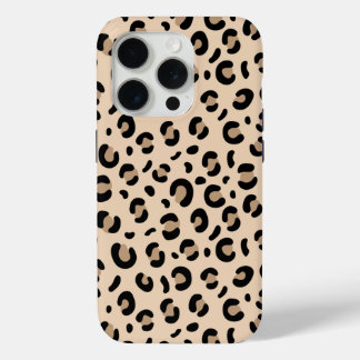 Funda Para iPhone 15 Pro Classic Leopard Print Phone Case Stylish Animal Pa