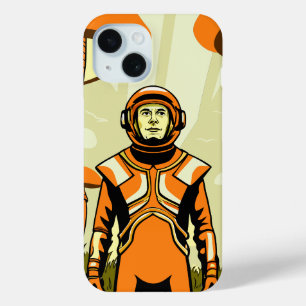 Funda Para iPhone 15 Classic Spider-Man with Dynamic Cosmic Background