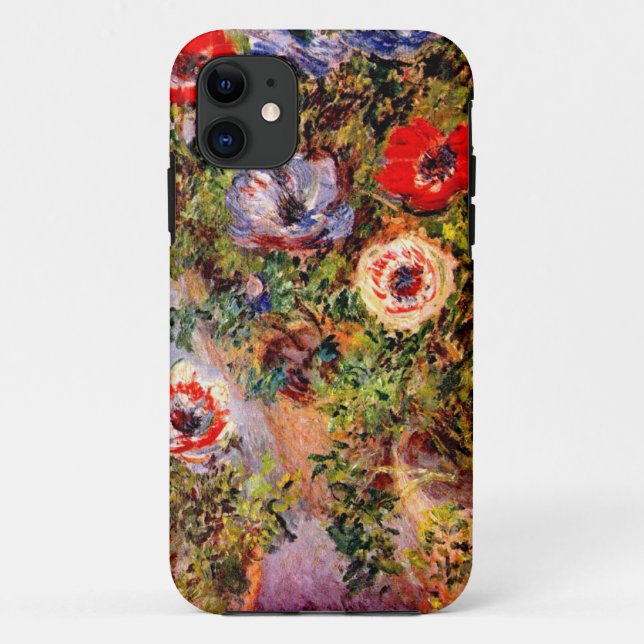 Funda De Case-Mate Para iPhone Claude Monet Anemonen (Reverso)
