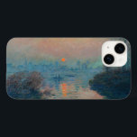 Funda Para iPhone 14 De Case-Mate Claude Monet - Atardecer en el Sena en Lavacourt<br><div class="desc">Atardecer en el Sena en Lavacourt,  Efecto Invierno / Soleil couchant sur la Seine a Lavacourt,  effet d'hiver - Claude Monet,  Petróleo en lienzo,  1880</div>