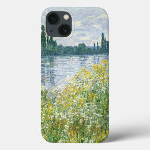 Funda Para iPhone 13 Claude Monet   Bancos del Sena, Vetheuil, 1880