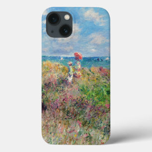 Funda Para iPhone 13 Claude Monet Cliff Walk en Pourville