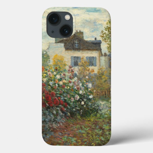 Funda De Case-Mate Para iPhone Claude Monet el | el jardín del artista en (Reverso)