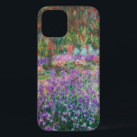 Funda Para iPhone 12 Claude Monet - El jardín del artista en Giverny<br><div class="desc">El jardín del artista en Giverny / Le Jardin de l'artiste a Giverny - Claude Monet,  1900</div>