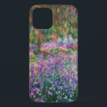 Funda Para iPhone 12 Claude Monet - El jardín del artista en Giverny<br><div class="desc">El jardín del artista en Giverny / Le Jardin de l'artiste a Giverny - Claude Monet,  1900</div>