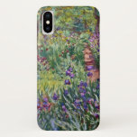 Funda Para iPhone X Claude Monet - El jardín del artista en Giverny<br><div class="desc">Claude Monet - El jardín del artista en Giverny</div>