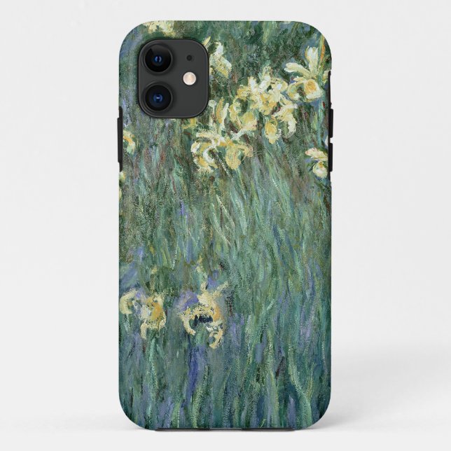 Funda De Case-Mate Para iPhone Claude Monet el | los iris amarillos (Reverso)