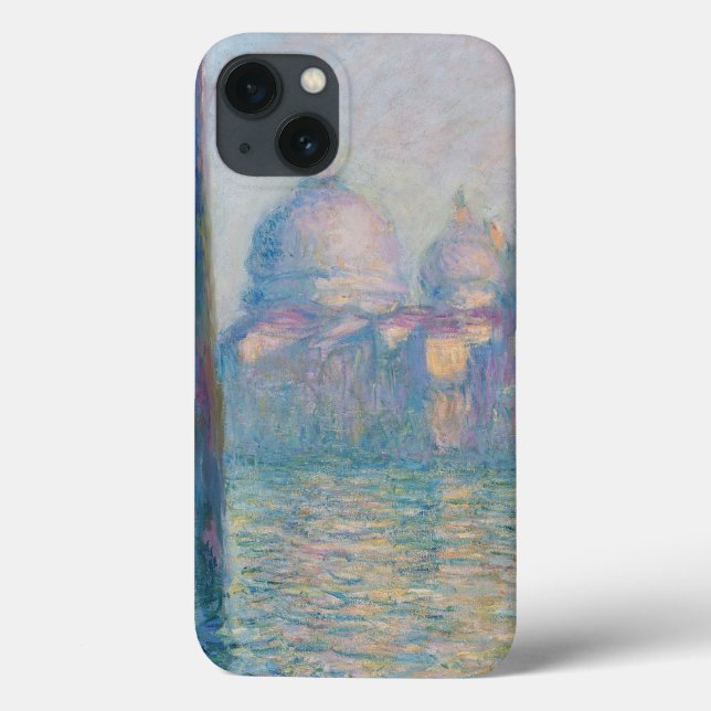 Funda De Case-Mate Para iPhone Claude Monet Gran Canal Venecia Italia Viaje (Reverso)