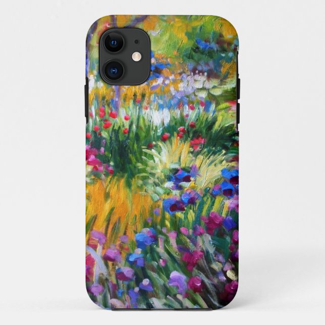 Funda De Case-Mate Para iPhone  Claude Monet: Iris Garden by Giverny (Reverso)