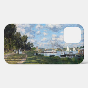 Funda Para iPhone 12 Claude Monet - La cuenca de Argenteuil