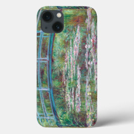 Funda Para iPhone 13 Claude Monet la pasarela japonesa