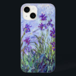 Funda Para iPhone 14 De Case-Mate Claude Monet - Lilac Irises / Iris Mauves<br><div class="desc">Lilac Irises / Iris Mauves - Claude Monet,  1914-1917</div>