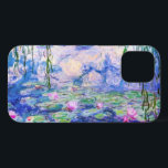 Funda Para iPhone 12 Claude Monet - Lilies de agua / Nympheas 1919<br><div class="desc">Lilies de agua / Nympheas (W.1852) - Claude Monet,  Petróleo en lienzo,  1916-1919</div>