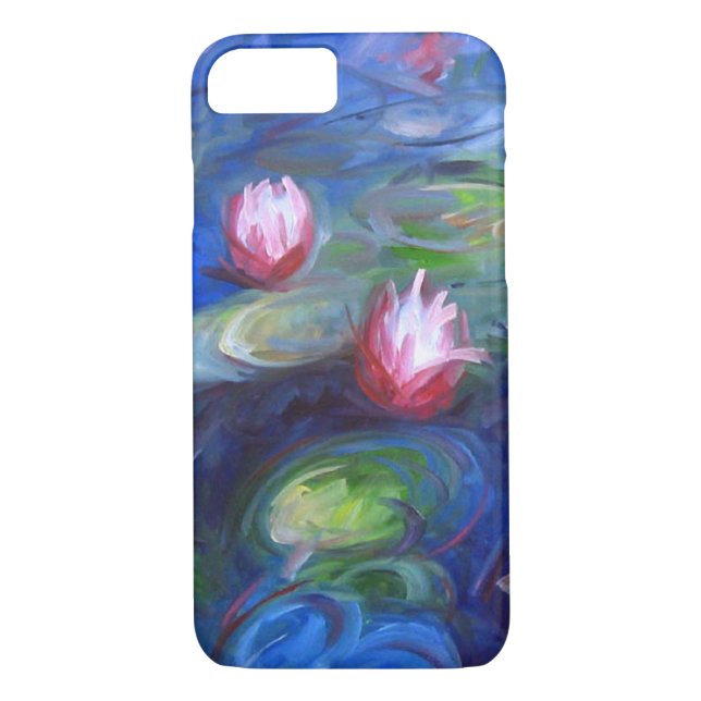 Funda De Case-Mate Para iPhone Claude Monet: Lirios de agua 2 (Reverso)